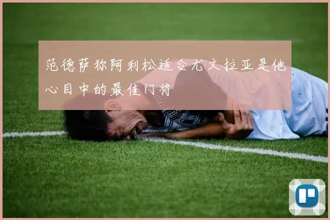 范德萨称阿利松适合尤文拉亚是他心目中的最佳门将